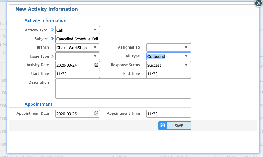 installation and setup of budget module